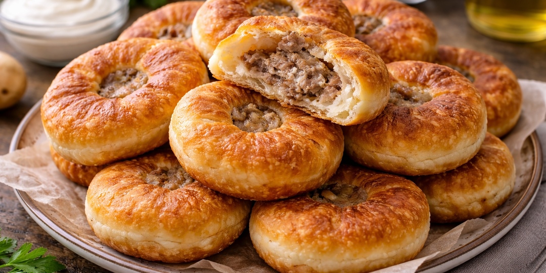 Я готовлю беляши так, что они получаются с хрустящей корочкой и очень сочной начинкой