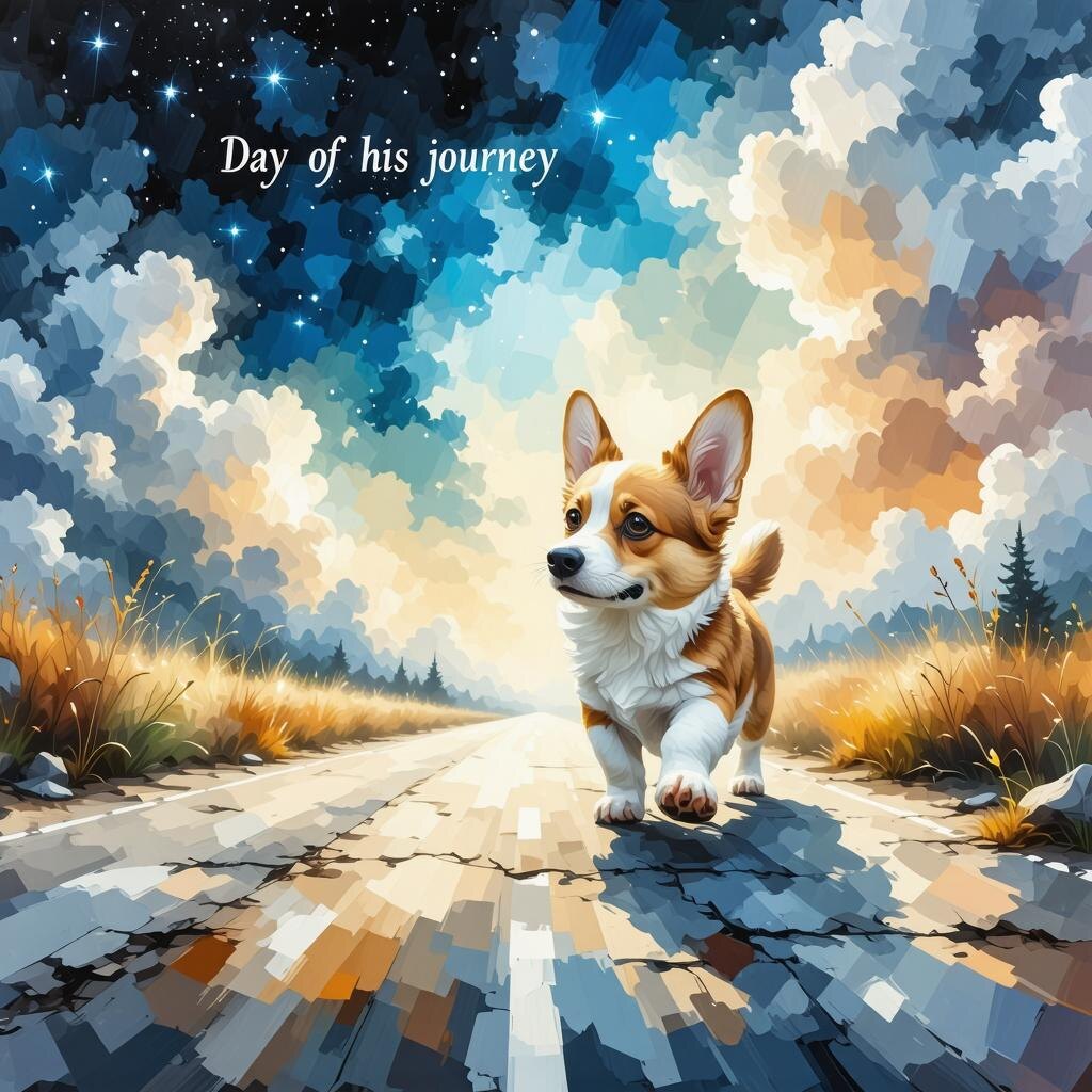 Даже у корги есть свой милый путь