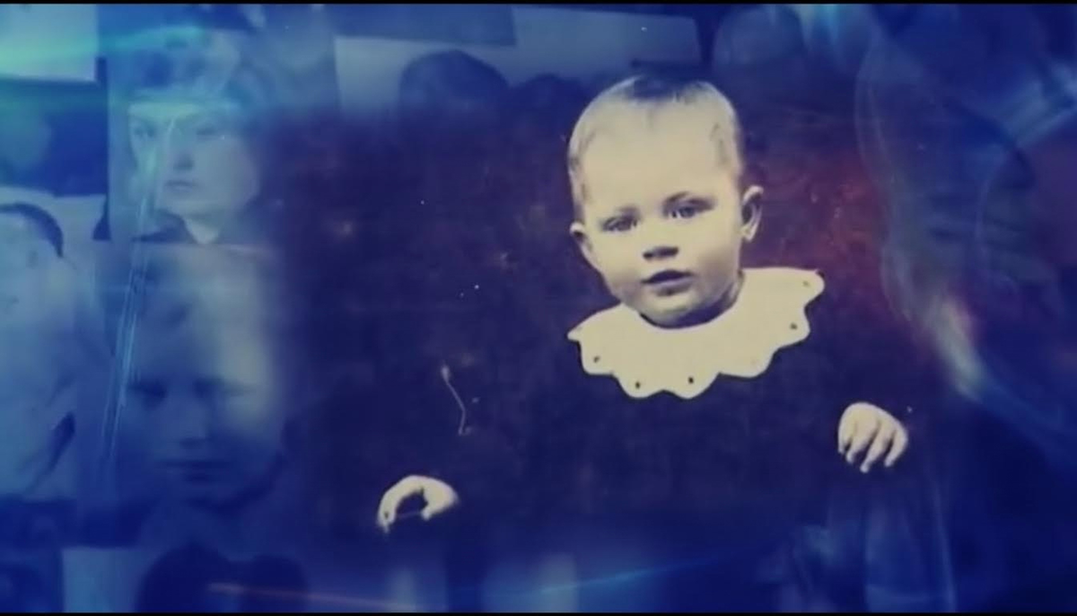    "Маленькая Анна Герман. Фото из док. фильма «Последний день. Анна Герман»"