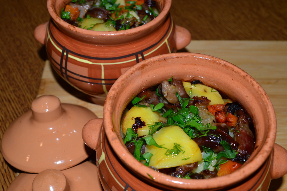    Готовим в горшочках в АЭРОГРИЛЕ и получаем шедевр