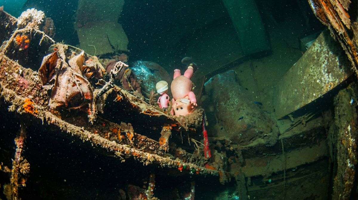 «Комната кукол» - любимое место местных дайверов