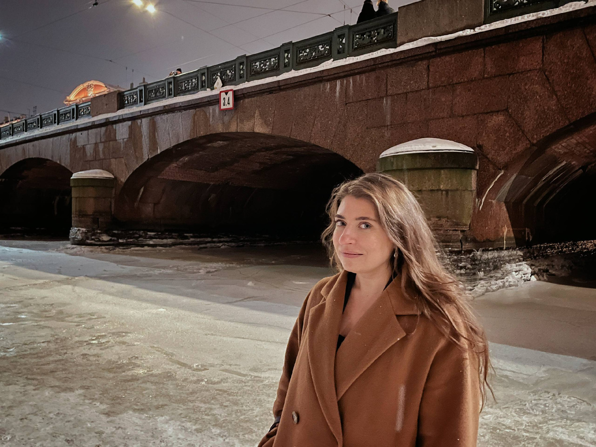 Сфотографировал Станислав Чернышёв. Я непосредственно на Фонтанке