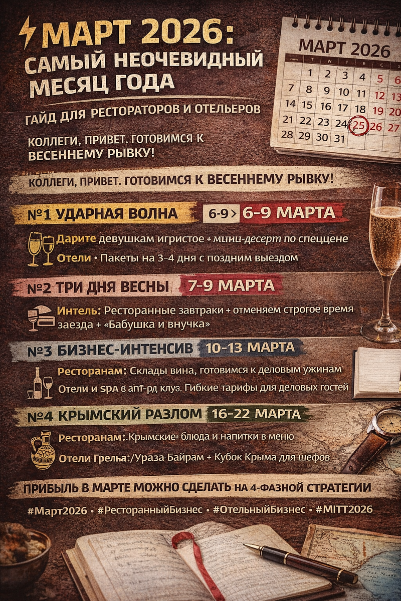 Событийный календарь 2026.