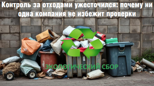 Контроль за отходами ужесточился: почему ни одна компания не избежит проверки
Последнее время предприниматели стали массово получать постановления о привлечении к административной ответственности от Федеральной службы по надзору в сфере природопользования (РОСПРИРОДНАДЗОР) из-за неуплаты экологического сбора. Это связано с ужесточением контроля за соблюдением требований Федерального закона от 24.06.1998 №89-ФЗ «Об отходах производства и потребления» и новых правил, установленных постановлением Правительства РФ от 30.12.2024 №1990. 

☘️Что такое экологический сбор
Экологический сбор — это обязательный безвозмездный платёж, который взимается с производителей товаров, импортёров и организаций, профессионально занимающихся утилизацией отходов. Он компенсирует отсутствие самостоятельной утилизации отходов от использования товаров и упаковки. Собранные средства направляются на государственные программы по переработке мусора, строительство заводов и полигонов для обезвреживания отходов. 
Экологический сбор не является налогом, его основания и методики расчёта определяются Федеральным законом №89-ФЗ и постановлениями Правительства РФ. 

Кто обязан платить
Плательщиками экологического сбора являются:
✔️производители товаров и упаковки, которые обязательно утилизируются согласно перечню, утверждённому Постановлением Правительства РФ от 29.12.2023 №2414;
✔️импортёры из стран, где отходы от товаров не утилизируются;
✔️организации и ИП, которые профессионально производят утилизацию отходов. 
В перечень товаров, подлежащих утилизации, входят, например, одежда и текстиль, товары из бумаги, картона, стекла и пластмассы, нефтепродукты, шины и резиновые изделия, аккумуляторы и батарейки, электроприборы и инструменты. 

Освобождаются от уплаты сбора:
✔️организации, которые самостоятельно утилизируют отходы или заключили договор на утилизацию со сторонними компаниями;
✔️производители и импортёры товаров, вывозимых из РФ для утилизации за рубежом;
✔️производители товаров, используемых к