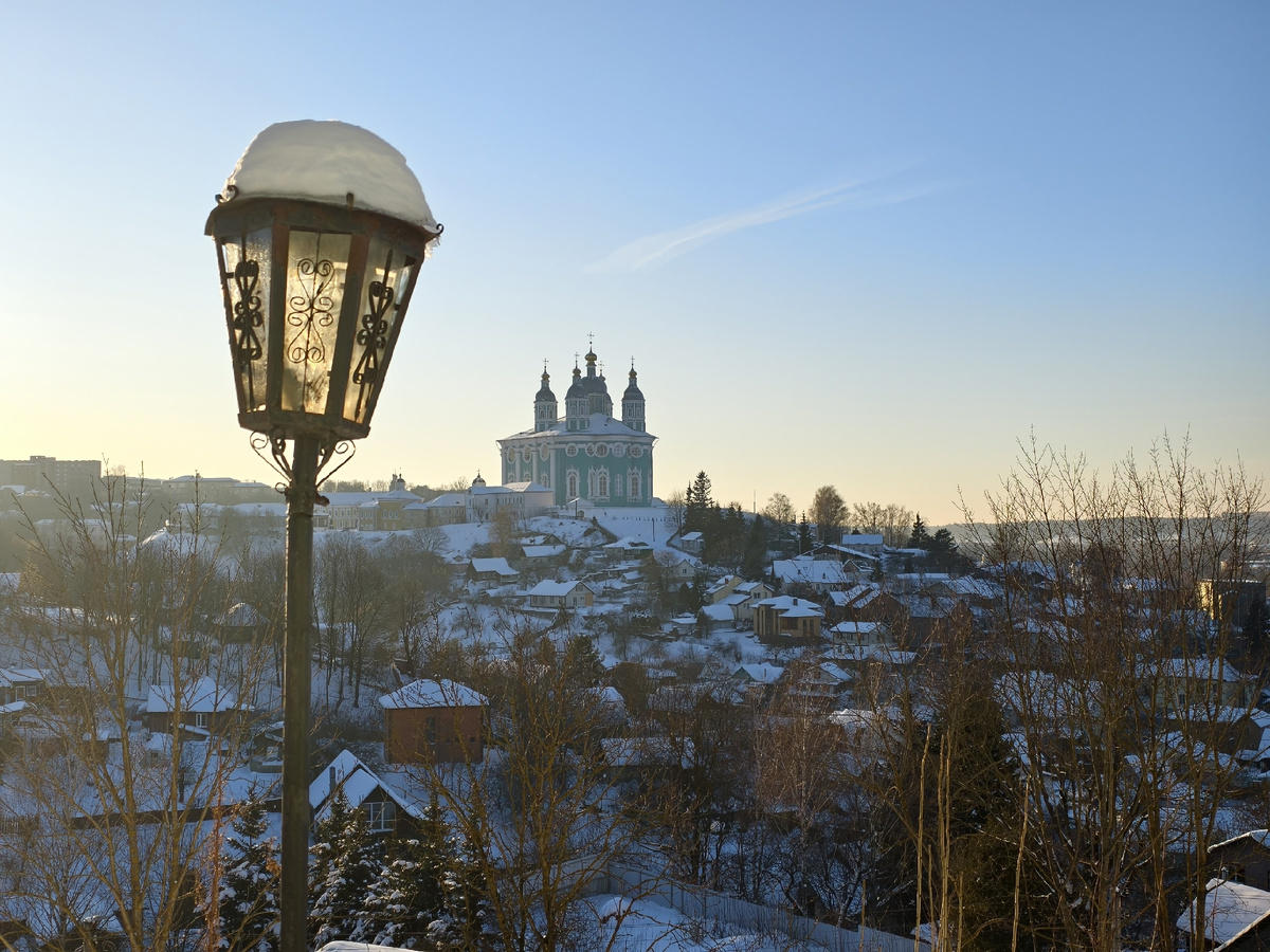 Зимний город