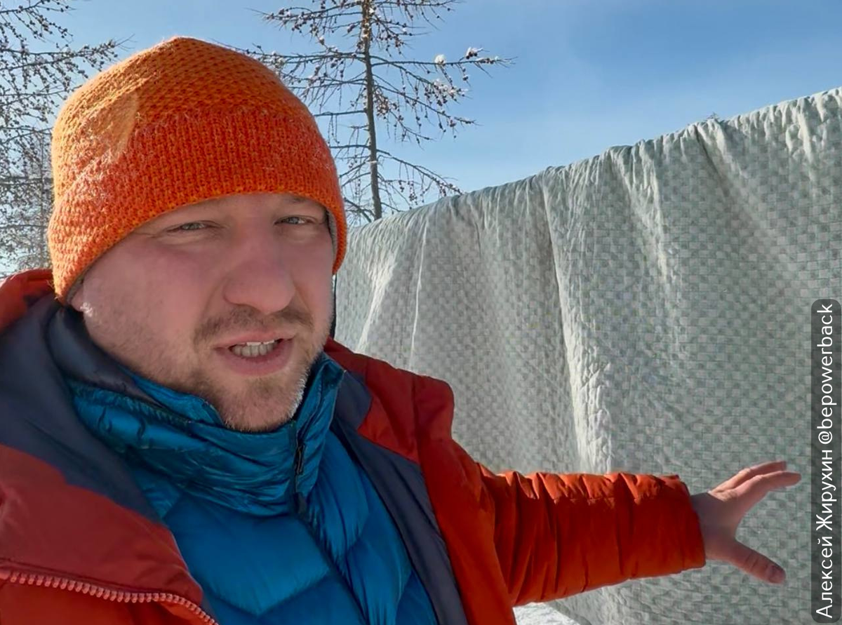 Алексей Жирухин изучает древний способ дезинфекции: ненцы и ханты веками чистят одежду морозом, и этот метод не дает осечек даже в эпоху высоких технологий