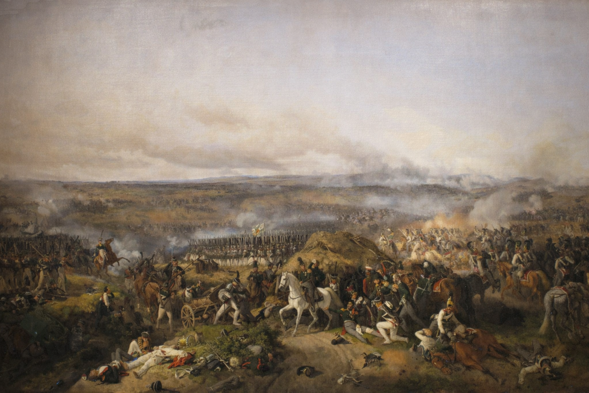 «Бородинское сражение 26 августа (7 сентября) 1812 г.», Петер фон Хесс.