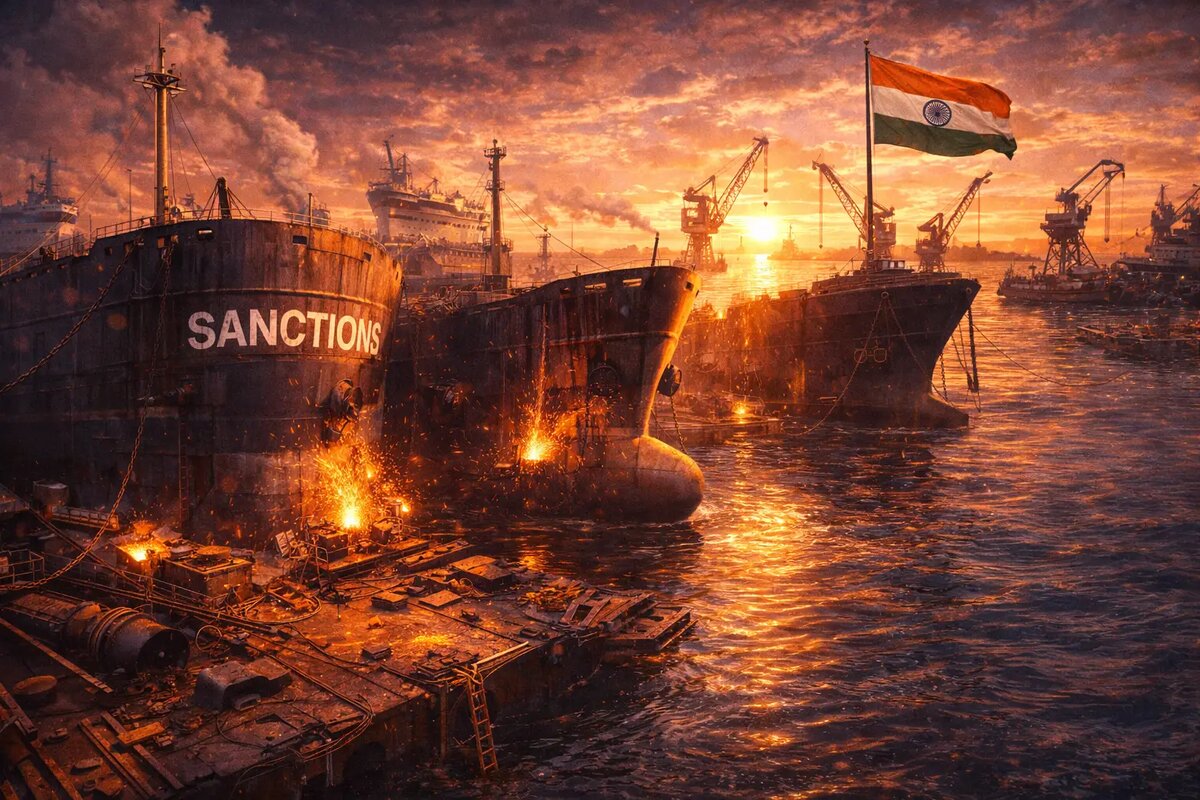 «Теневой флот» у причала: санкционные танкеры массово идут на утилизацию