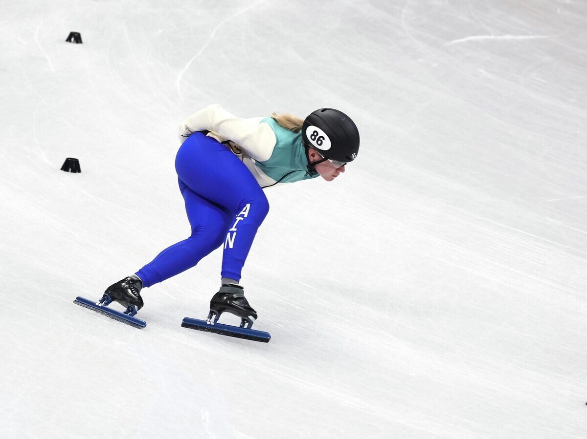    Шорт-трек. Тренировка Алены Крыловой перед ОИ-2026 | © РИА Новости / Санто Стефано
