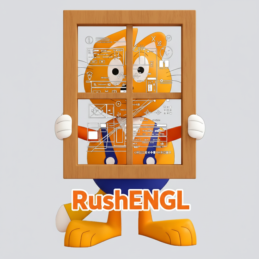 Кот Rush вместе с RushENGL сопровождает вас на пути к английскому