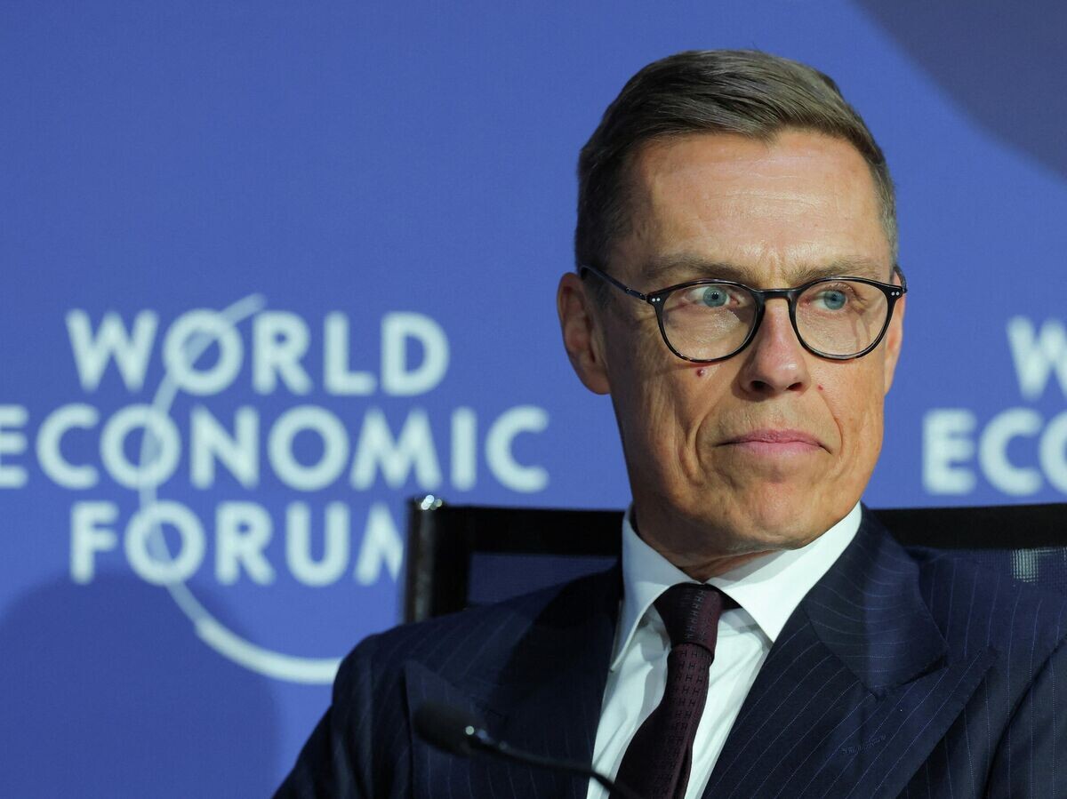    Президент Финляндии Александр Стубб на экономическом форуме в Давосе | © REUTERS / Denis Balibouse