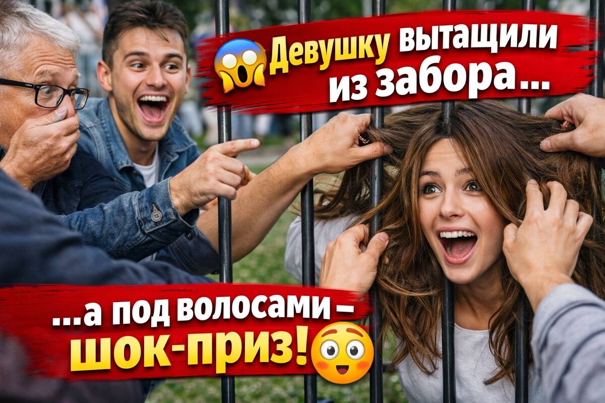 😱 Волосы в заборе, а внутри… сюрприз, от которого нельзя оторваться! 😂