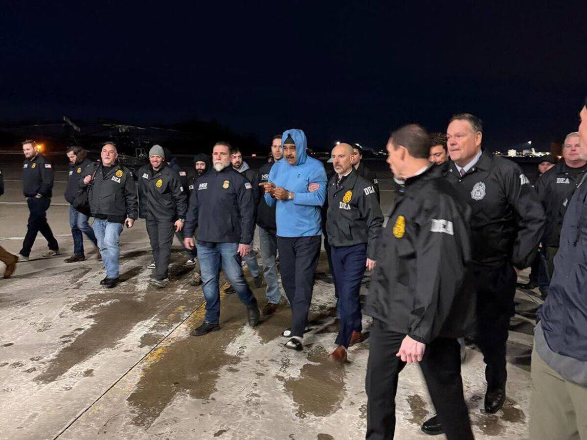    Захваченный властями США президент Венесуэлы Николас Мадуро