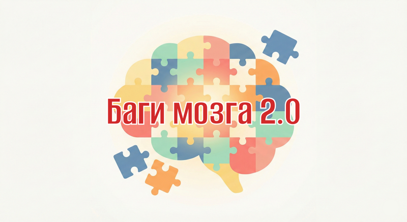 Баги мозга 2.0: Почему память врет, муж кажется лентяем, а дельфины спасают не всех