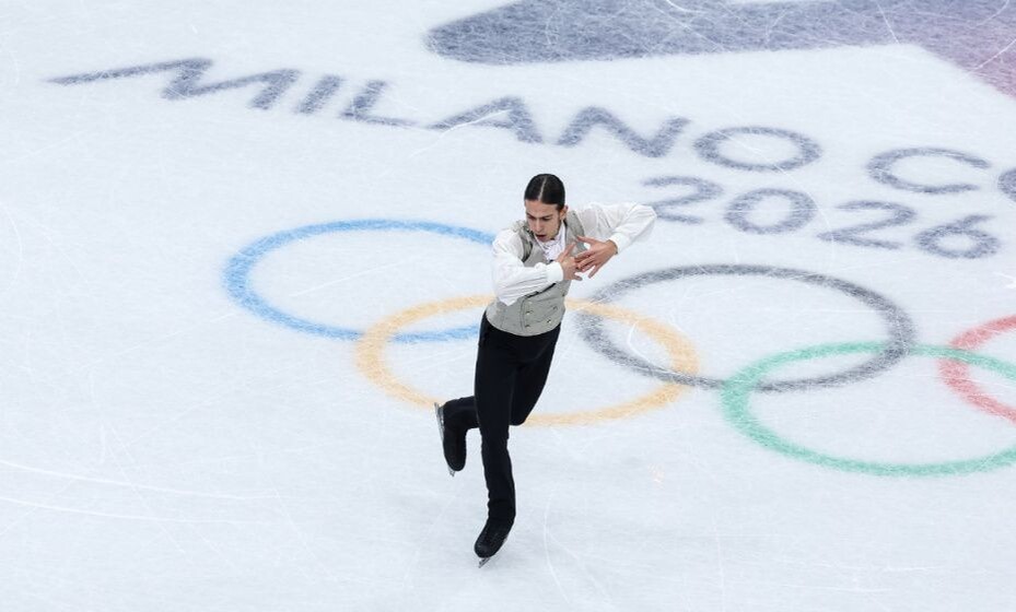    Россиянин Пётр Гуменник на Олимпийских играх в Италии