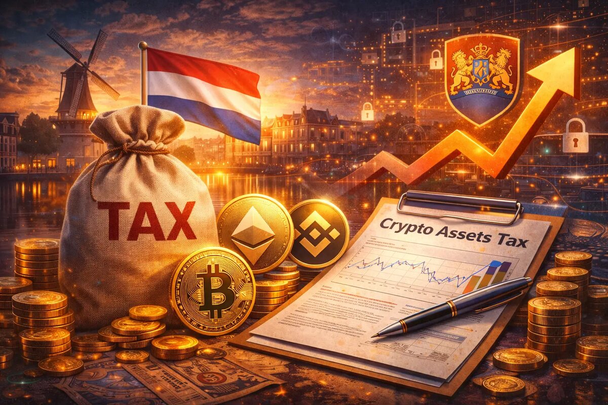 Налог на криптоактивы в Нидерландах: платить придётся даже без продажи