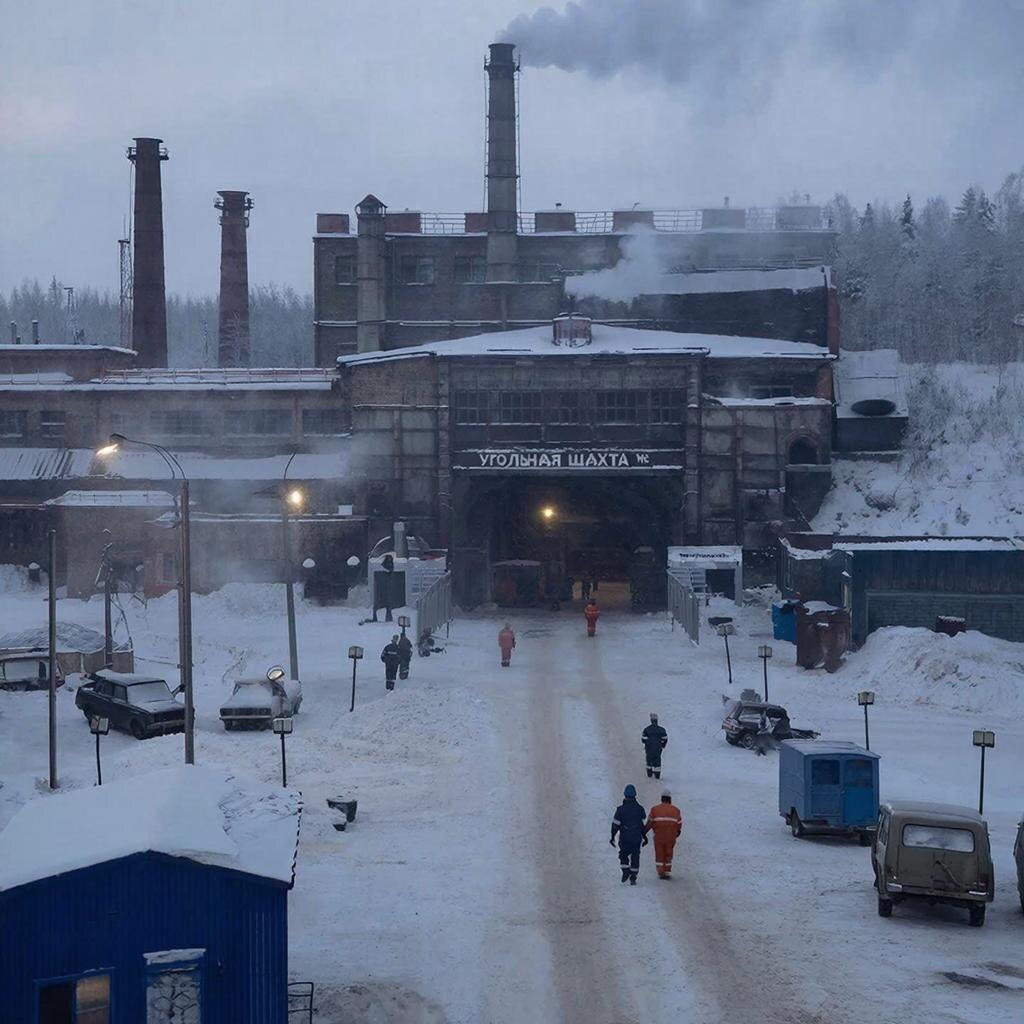 Взрыв в 1981 году стал единственной серьезной аварией в истории предприятия.  Фото: Изображение сгенерировано нейросетью / Станислав Казаченко