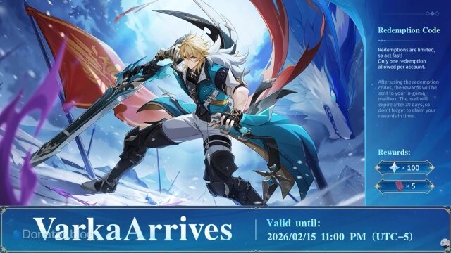    Один из промокодов со сроком действия в Genshin Impact 6.4