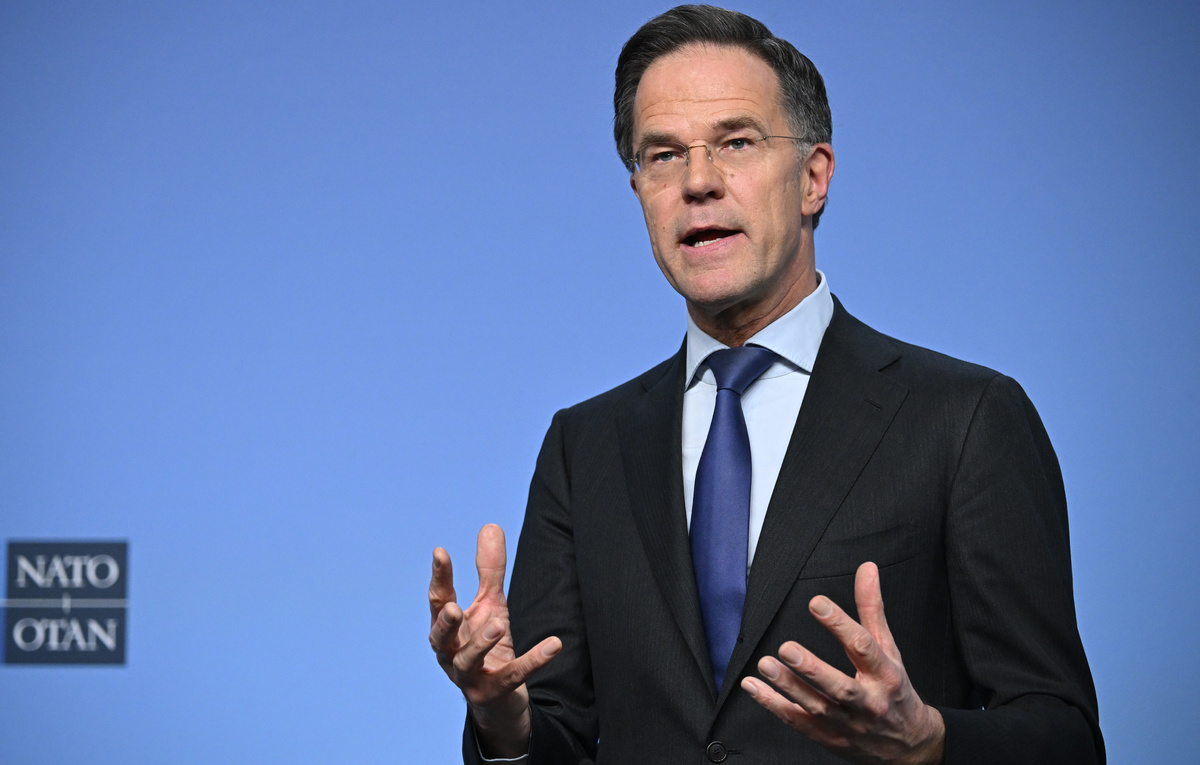    Генеральный секретарь Североатлантического альянса Марк Рютте  Leon Neal/Getty Images