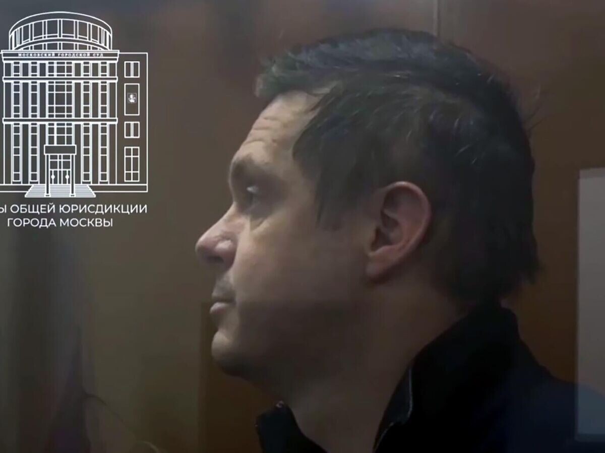    Экс-председатель совета директоров транспортной группы FESCO Андрей Северилов во время заседания Мещанского районного суда Москвы | © РИА Новости / Пресс-служба Мещанского суда