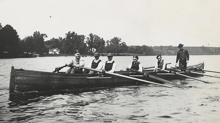 Академическая гребля в начале 20 века