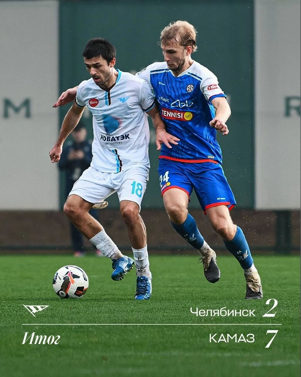    ФК «Челябинск» уступил соперникам на сборах с разницей в 5 мячей   ФК «Челябинск»
