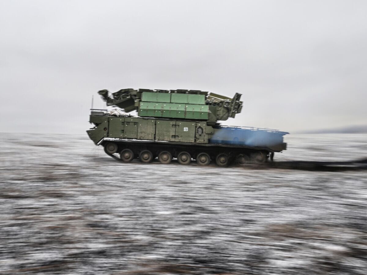    Боевое дежурство ЗРК "Тор-М1" в зоне СВО | © РИА Новости / Станислав Красильников