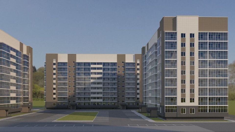    Визуализация домов на ул. Советская, 170 . Источник: t.me/shchigrev_bsk