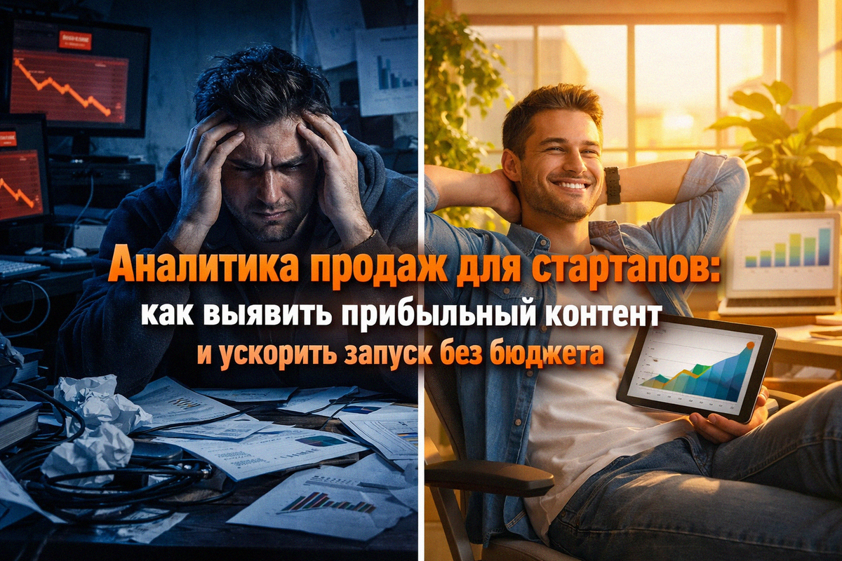    Какой контент приносит прибыль вашему стартапу? Узнайте секреты аналитики продаж и запустите успешный проект без бюджета! Артём Качанов