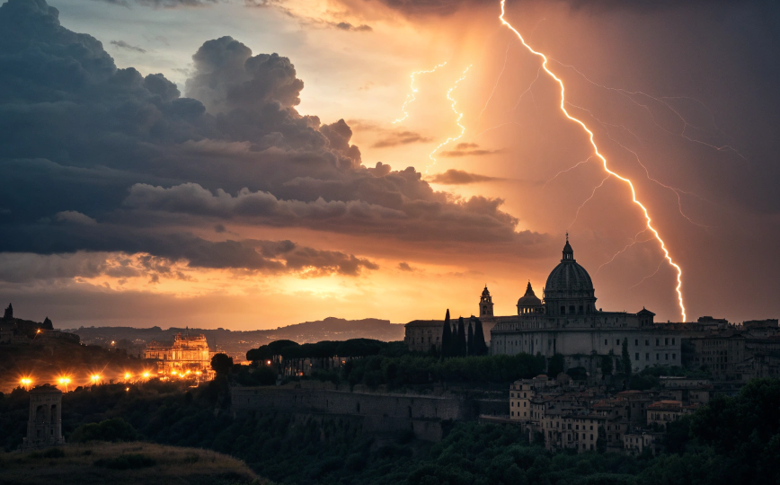 Небо не настоящее? Нашел легенду которая указывает на "Второе" небо