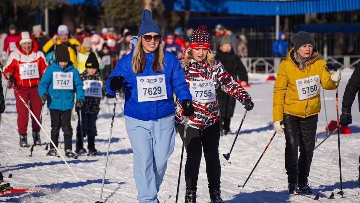    В прошлом году в «Лыжне России» в Челябинской области приняли участие 19 тысяч человек   Минспорт Челябинской области