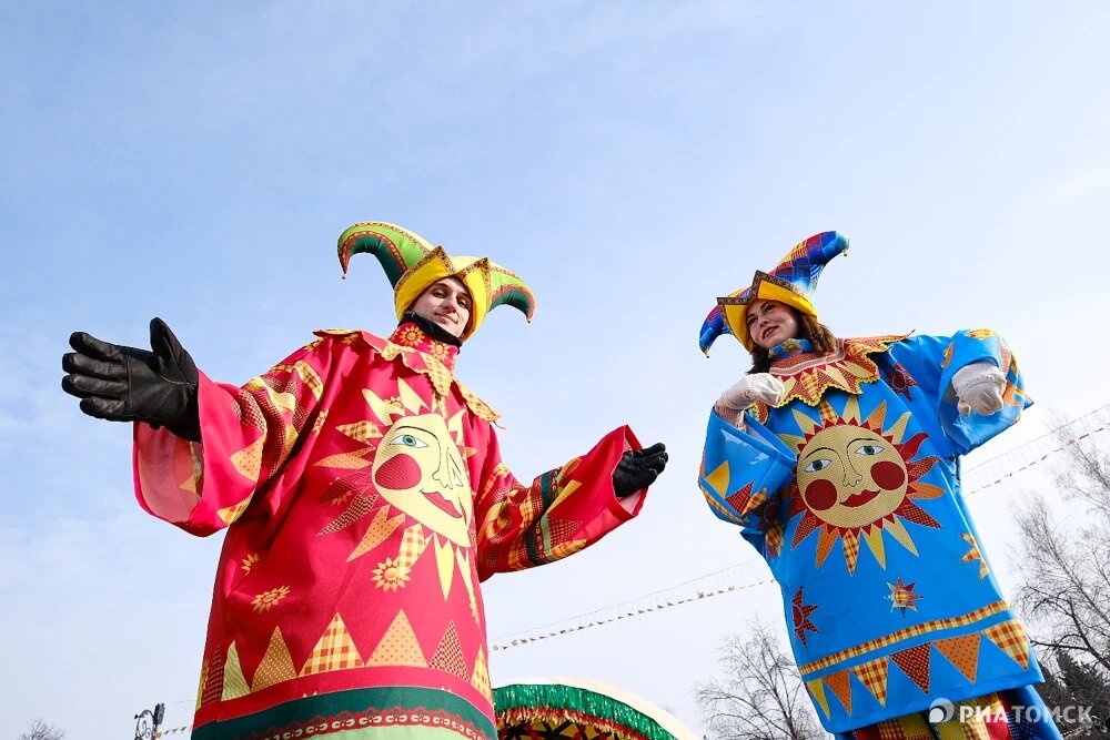        Празднование Масленицы, © РИА Томск. Никита Гольцов
