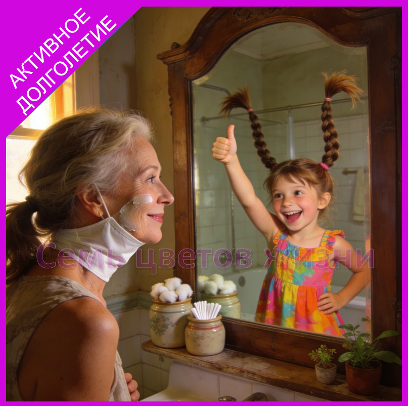 Маска для девочек 60+