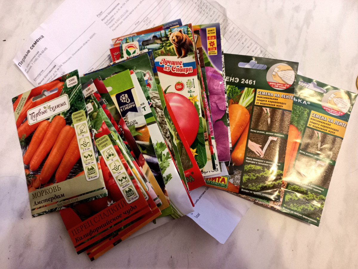 Накупила. Фото автора. 