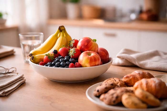 Я решил отказаться от привычных сладостей и заменить их фруктами. Делюсь наблюдениями о том, как это повлияло на тело, энергию и настроение — без диет и фанатизма.