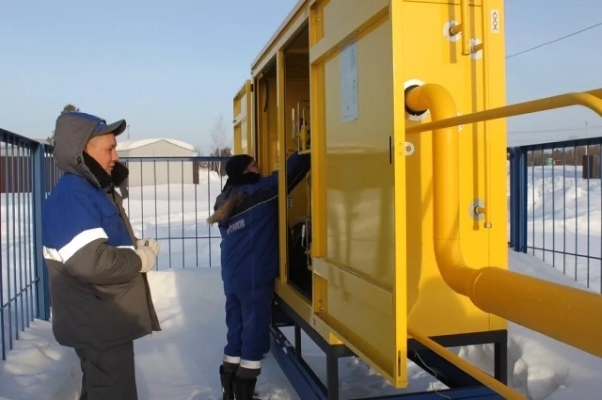    Возможность газификации получили более 340 домов в томском поселке Росинка