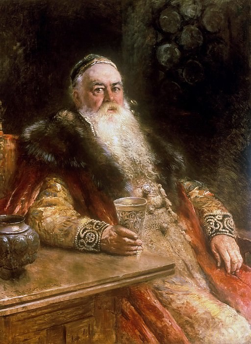 К.Е. Маковский "Боярин у себя дома"