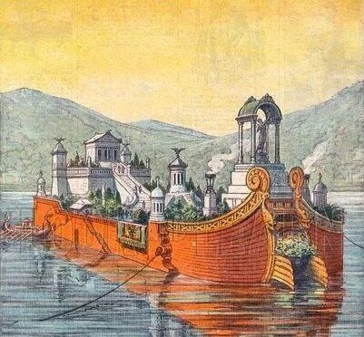 Корабли Калигулы: Как император-безумец обогнал науку на 1500 лет