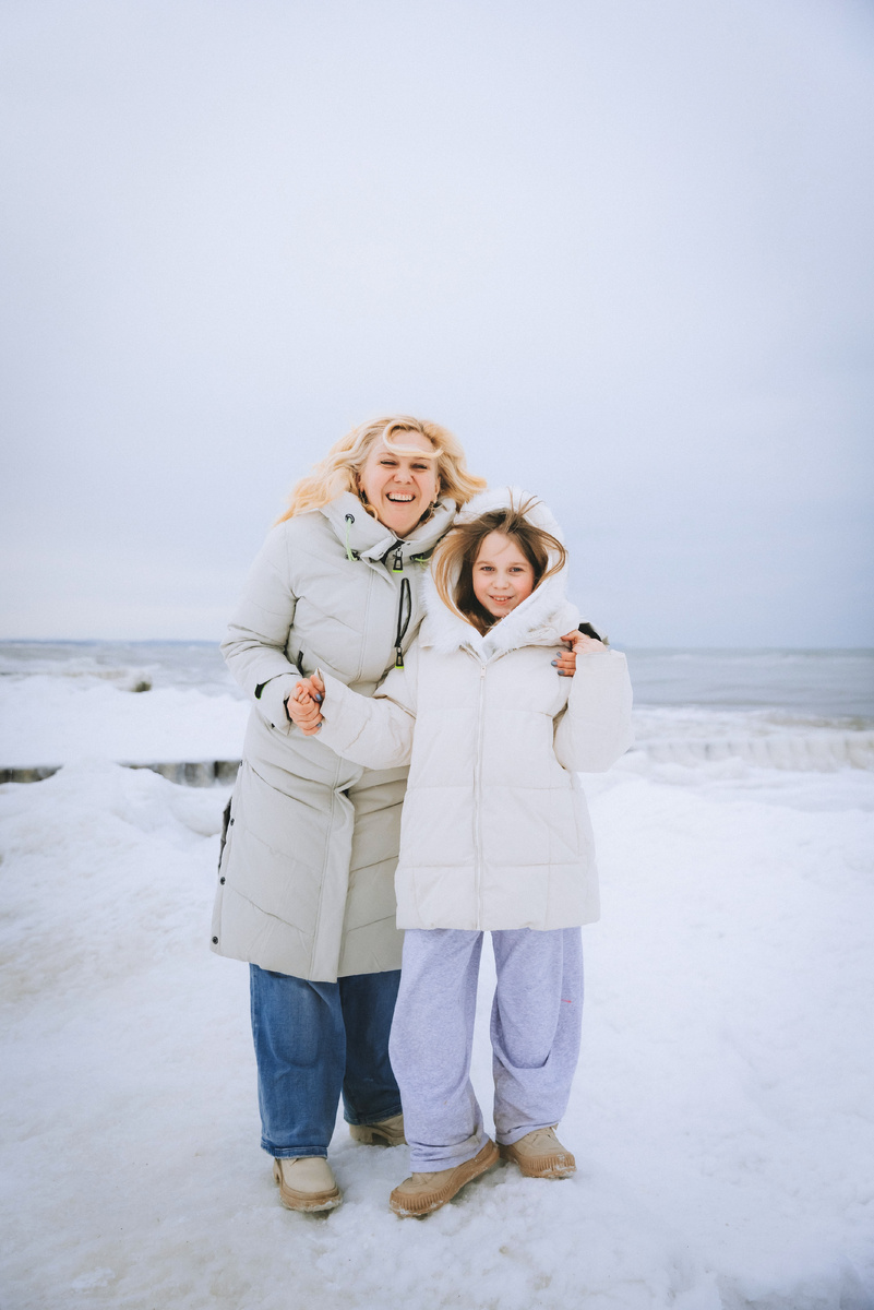 Автор и дочь