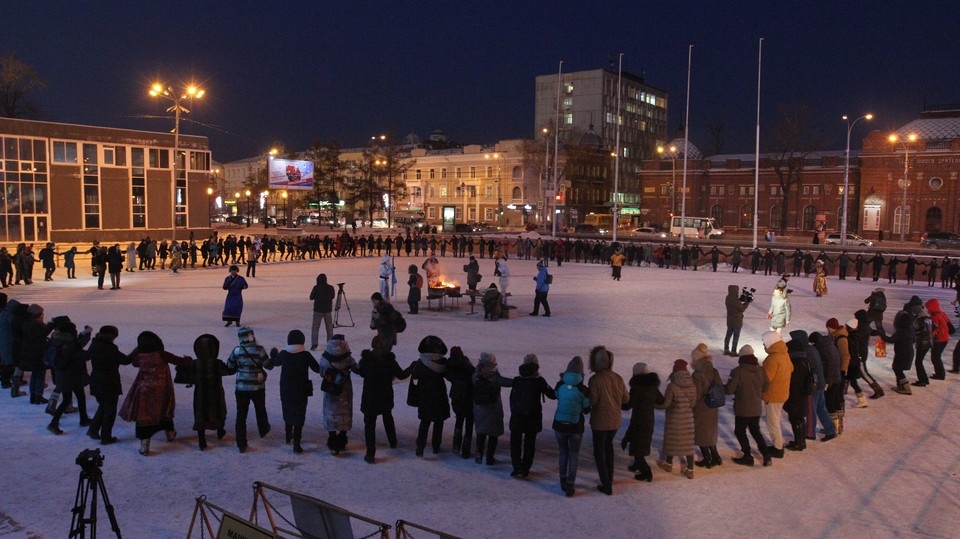 Хороводом «Сагаалганай ёхор» встретят Белый месяц в Иркутске