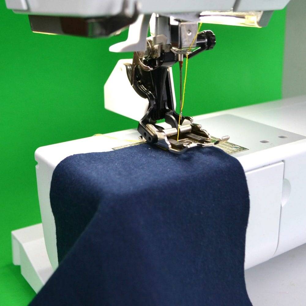 If you have difficulty, use a walking foot on your sewing machine.