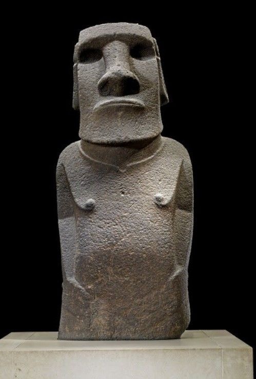 Hoa Hakananai'a. Британский музей.