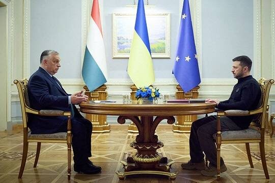    Конфронтация между Орбаном и Зеленским усилилась из-за желания Киева скорее вступить в ЕС (UKRAINIAN PRESIDENTIAL PRESS SERVICE)