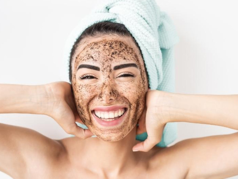 Кофейный скраб для лица