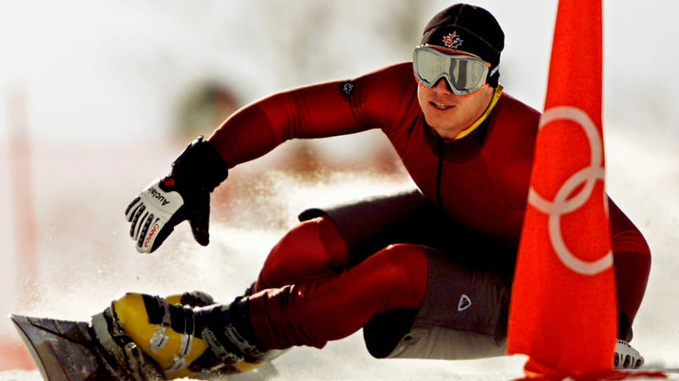 Райан Уэддинг на олимпийской трассе. Солт-Лейк-Сити, 2002 год.📷Фото: Jeff J Mitchell SUE / CRB / Reuters