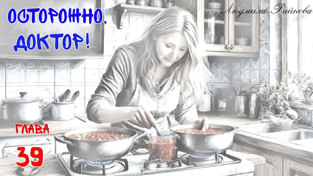 Бульон закипает, кипятится Маня, снимая пенку в кастрюле. Её пена недовольства оседает внутри. По телевизору показывают результаты обстрела Белгорода... 