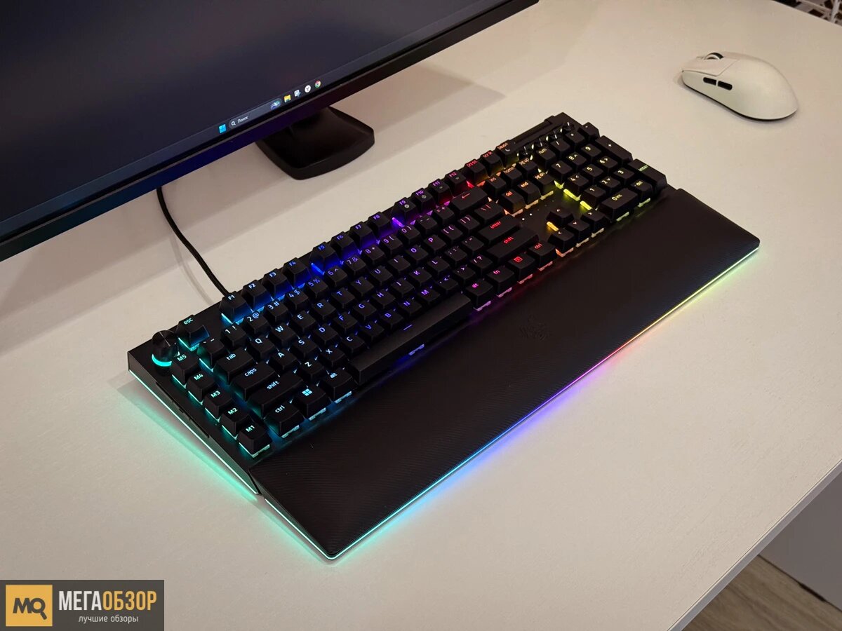    Обзор Razer BlackWidow V4 Pro. Топовая механическая клавиатура 2025 года MegaObzor.com