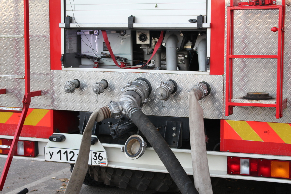     Пожарная машина. Автор: редакция. Фото: редакция.