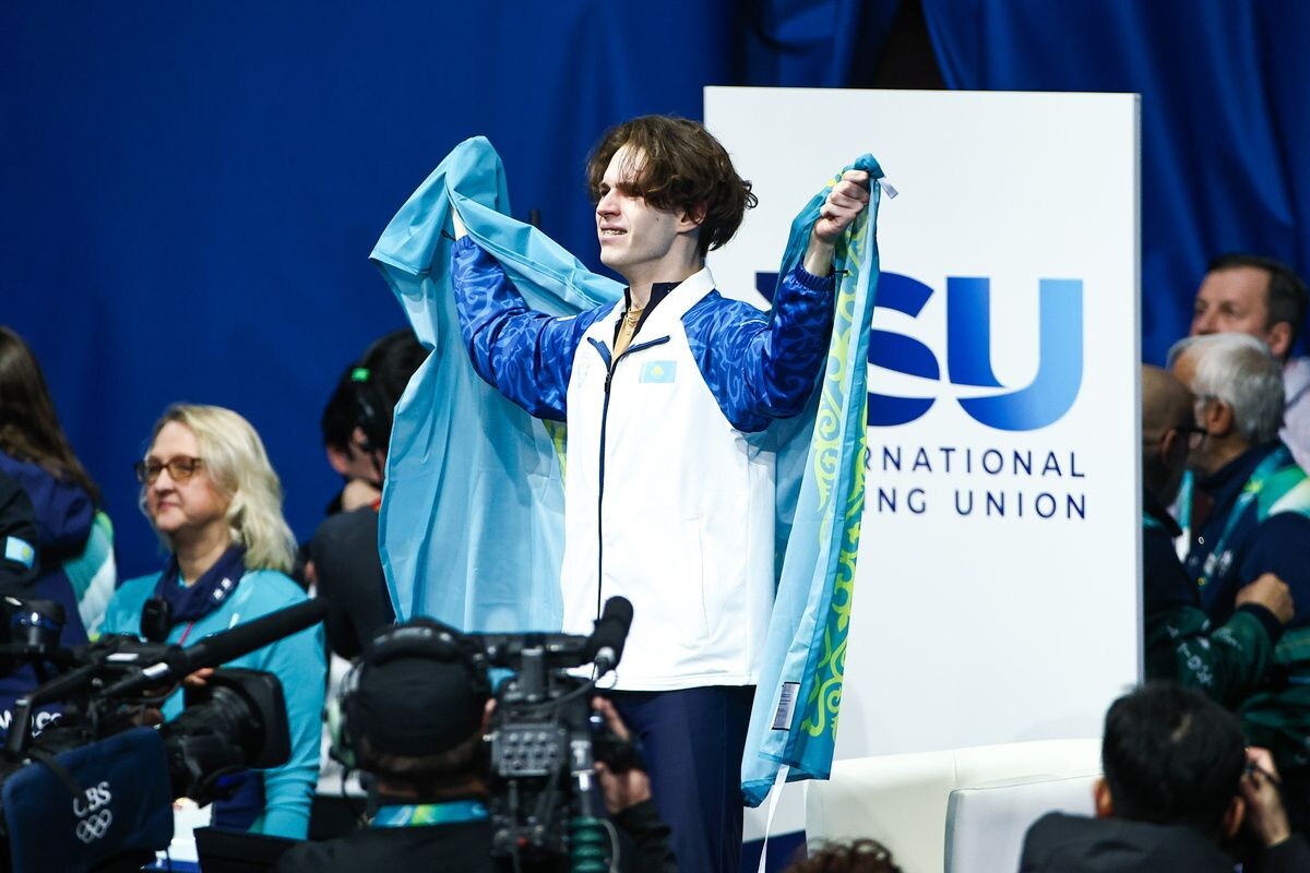    Михаил Шайдоров (Казахстан), занявший первое место в соревнованиях / Источник: © Михаил Терещенко/ТАСС