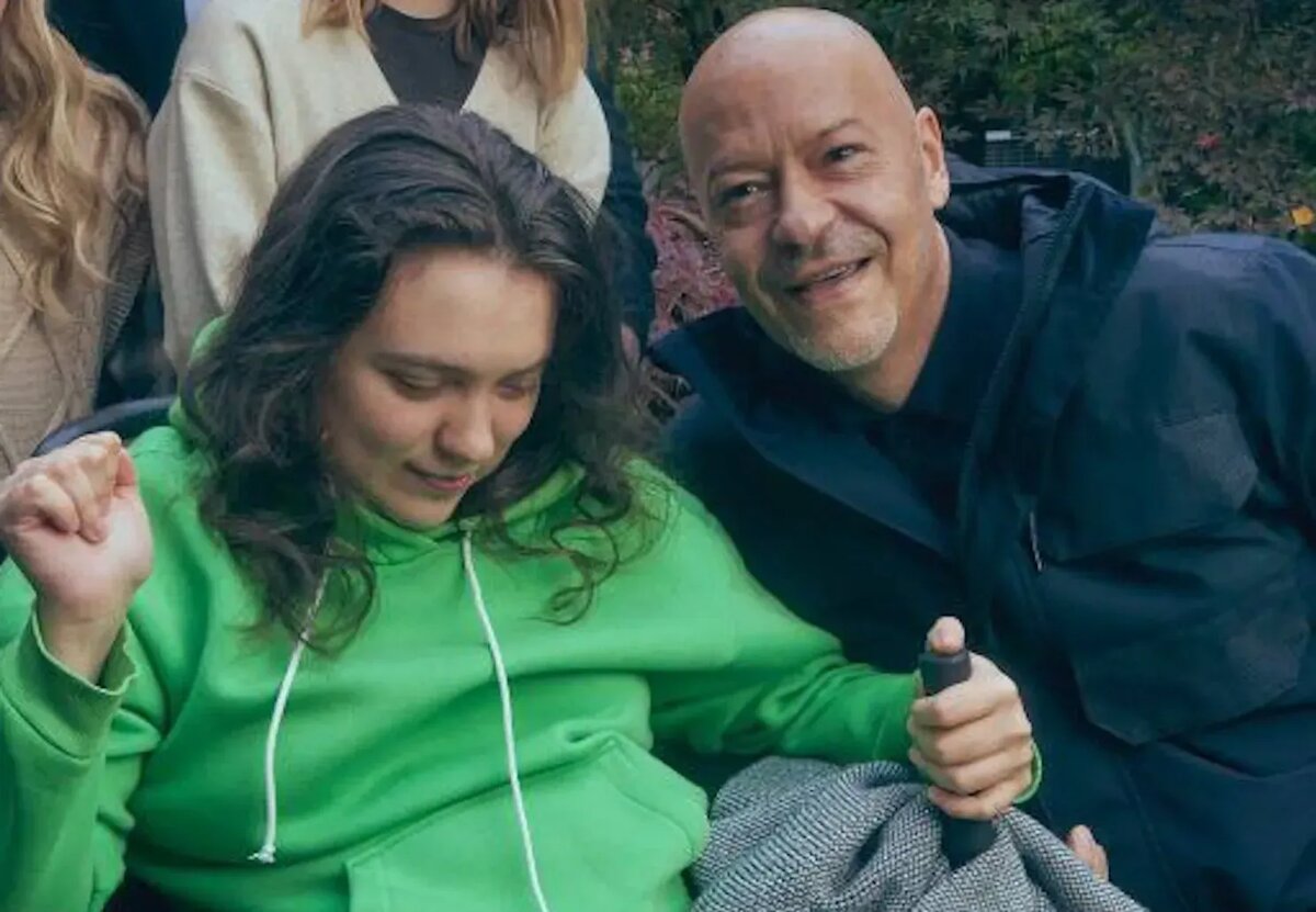 Федор Бондарчук с дочерью. Соцсети